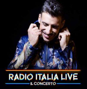 Francesco Gabbano ospite al concenrto di Radio Italia Live