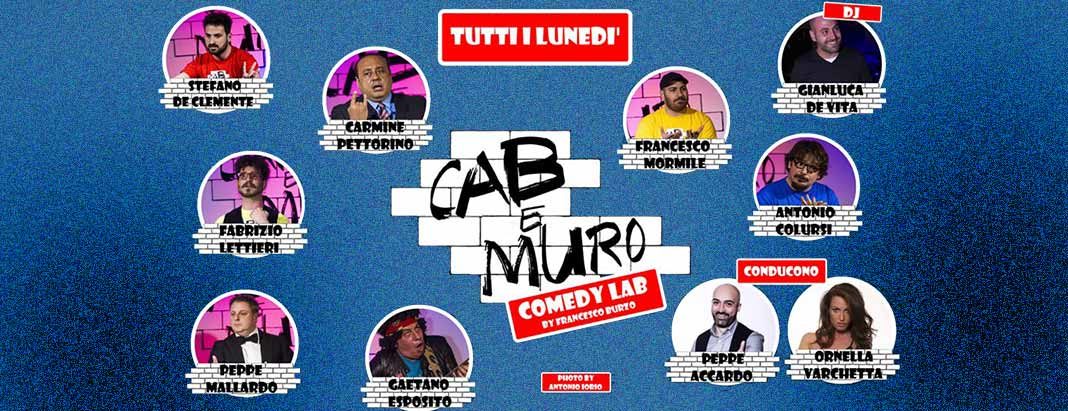 Cab&Muro Comedy Lab, la palestra della risata