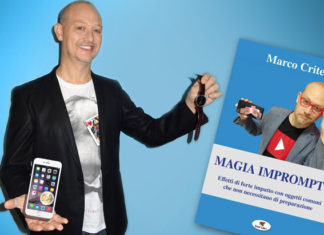 Marco Critelli, il nuovo libro: magia impromptu